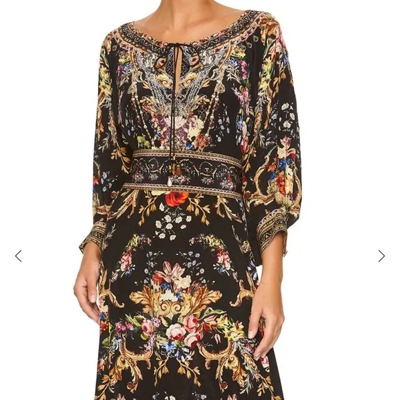 Camilla Friend In Flora Raglan Sleeve Silk - Picture 3 of 15